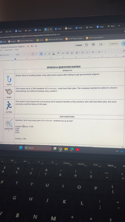 Working on my speech because Mrs.Servin is probably going to call on me even though i’ve been absent for the whole week. #ExpectTheUnexpected