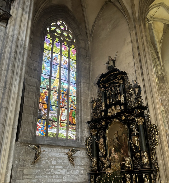 St. Barbara’s Cathedral from our trip to Kutná Hora, Czechia