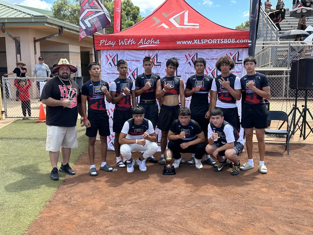 XL summer slam 7on7 tournament champions Team Hawaii Kingz