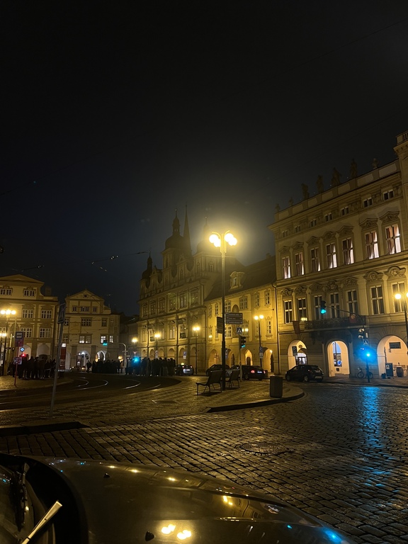 A night in Prague