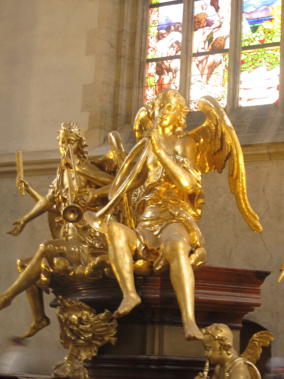 golden cherubs in Vienna !