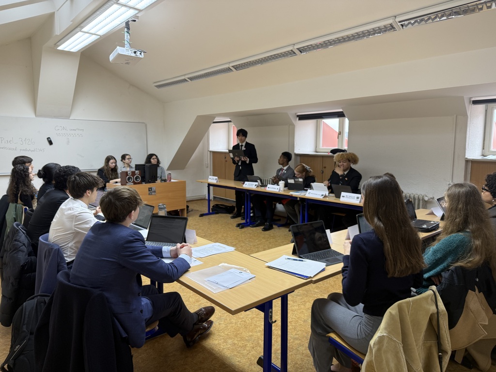 In Security Council at PRAMUN