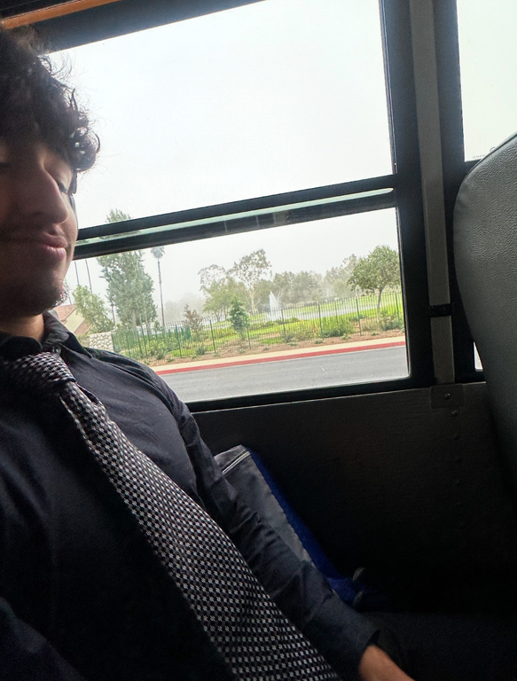 Sleepy in my way back from socomun