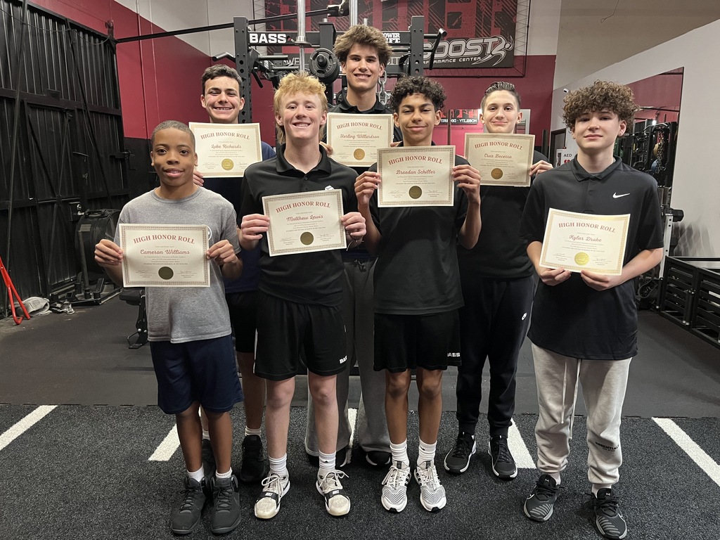 High Honor Roll (All As and 3.8+)
