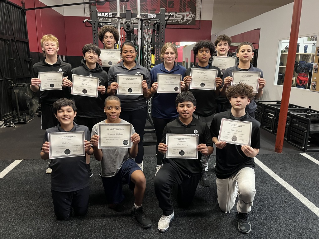 Trimester 2 Recognition Awards celebrate students that have demonstrated a commitment to learning, growing, and shown great effort in individual subjects. Integrated Math 2: Matthew Lewis; Integrated Math 1: Edgar Ramirez; Math 8: Adam Ihmud; Math 6/7: Ke