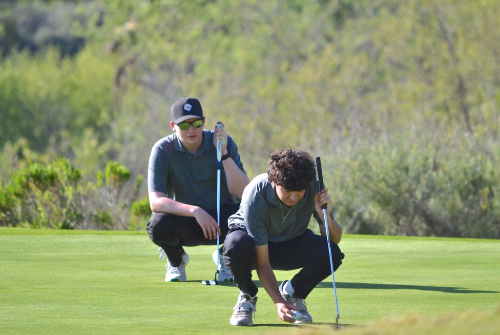 Colton and Gavin pair up for a great round of golf.