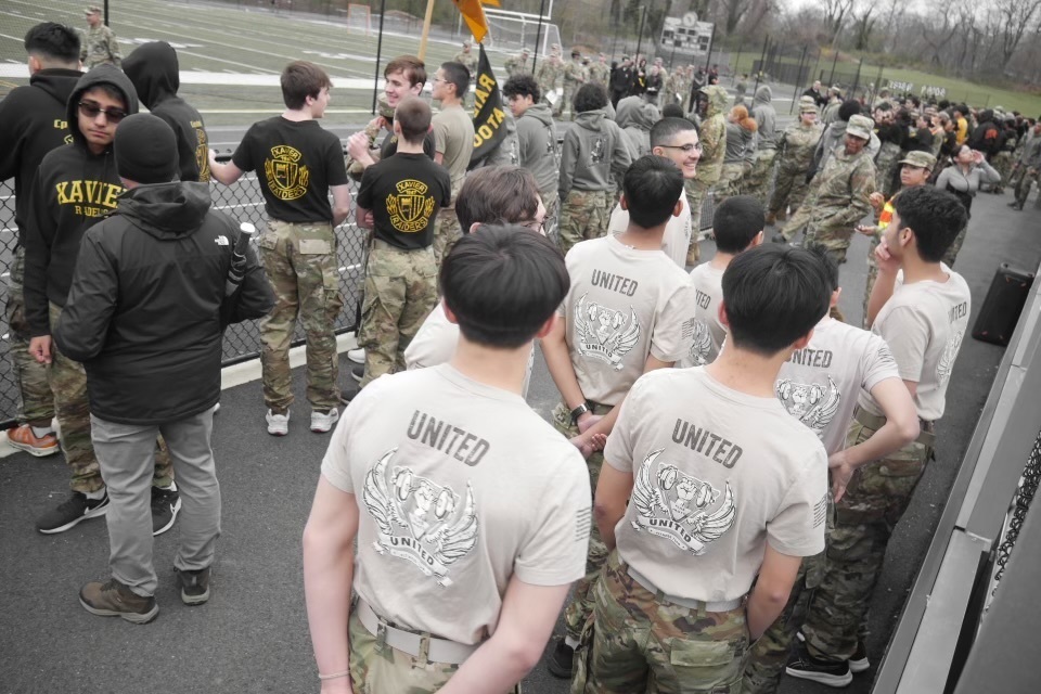 United Fitness Team attends Commander’s Cup at Hempstead High School. They participated in multiple events: 3K team run, PTT, Pull Ups/Flex Arm Hang, Ball throw, and Standing Broad Jump.
