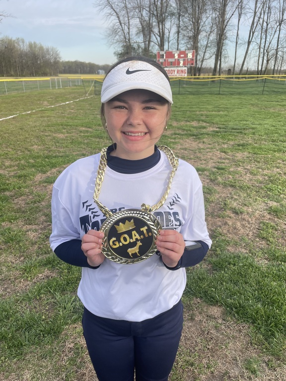 3 for 4 at the plate scoring multiple runs for Aubrey Mazur against Shawnee yesterday!