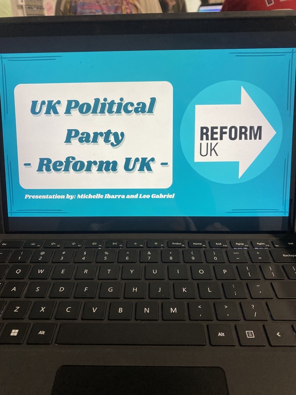 Working on the UK assignment!