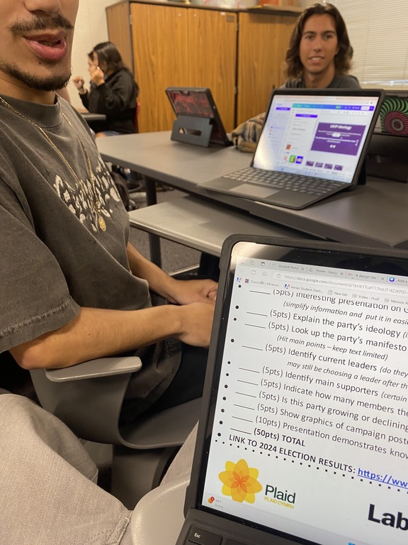 Working with a partner