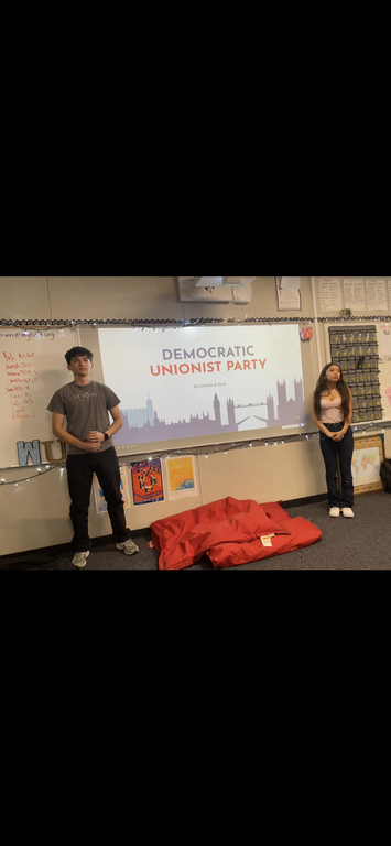 UK political party presentation
