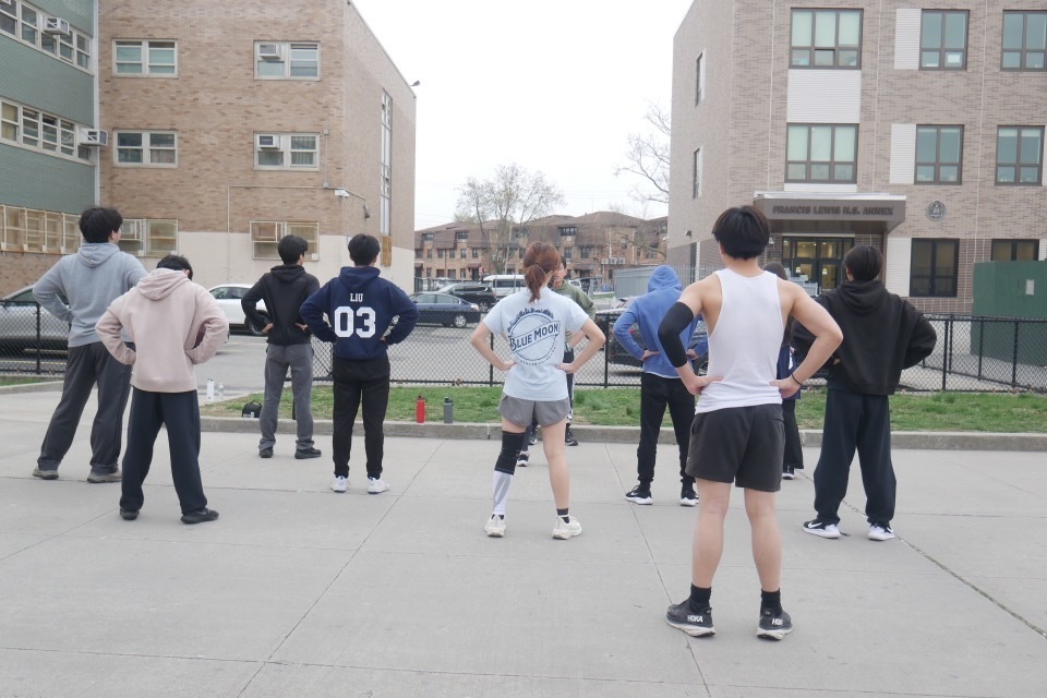 Fitness team trains for the upcoming Nationals Competition!