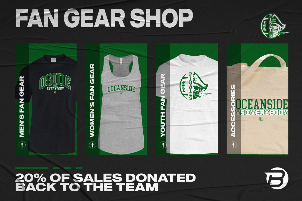 Your store is live! Shop your Fan Gear here: https://stores.blastteamgear.com/ochsfb365/shop/home