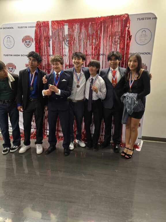 With my MUN buddies!