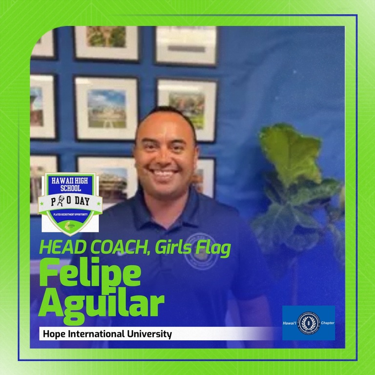 NAIA SCHOOL COMES TO HAWAII TO RECRUIT GIRLS FLAG PLAYERS!