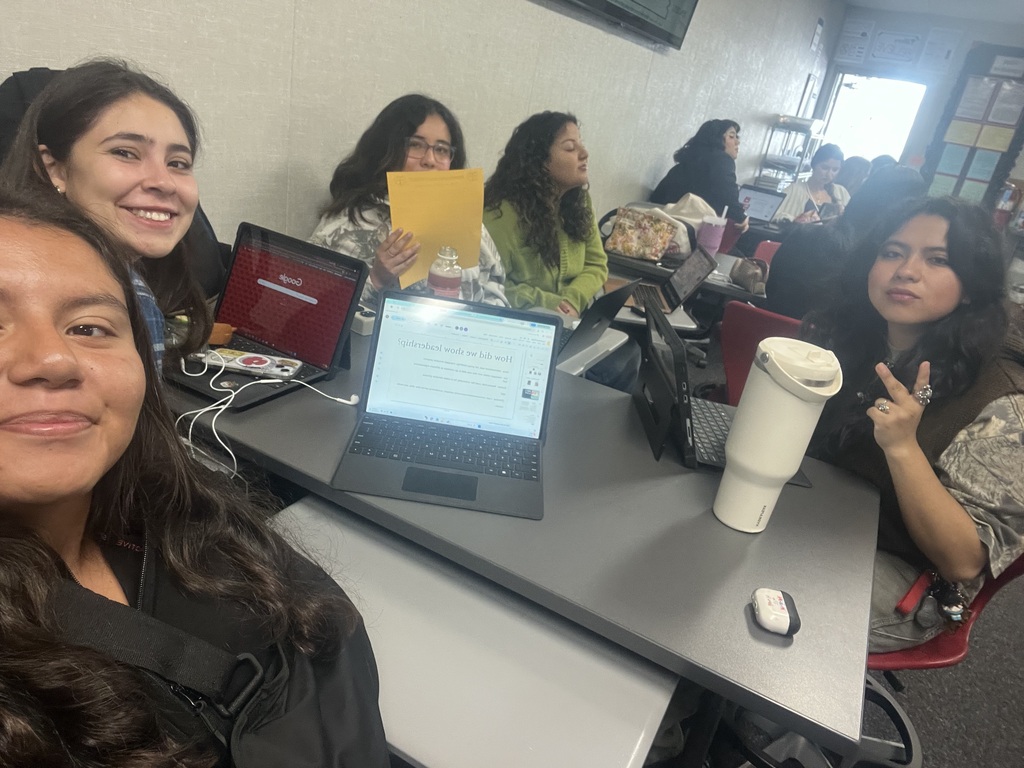 Working on our final capstone presentation