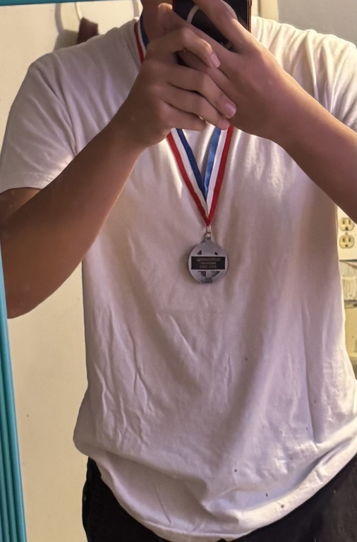 Medal I awarded during the banquet