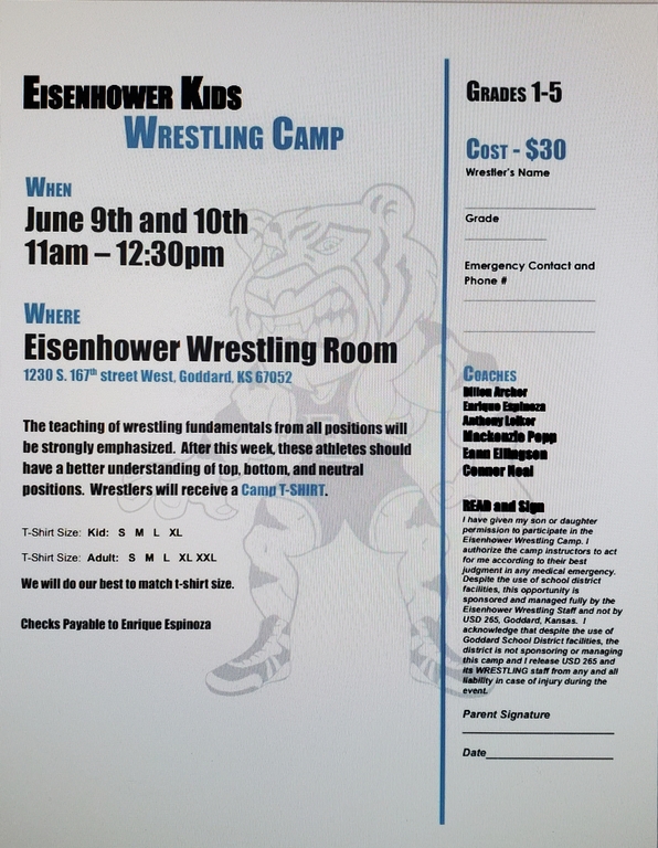 Kids Wrestling Camp