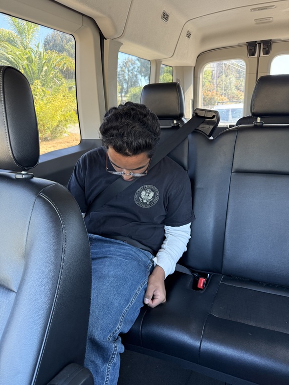 Elijah engaging in his pregame meditation