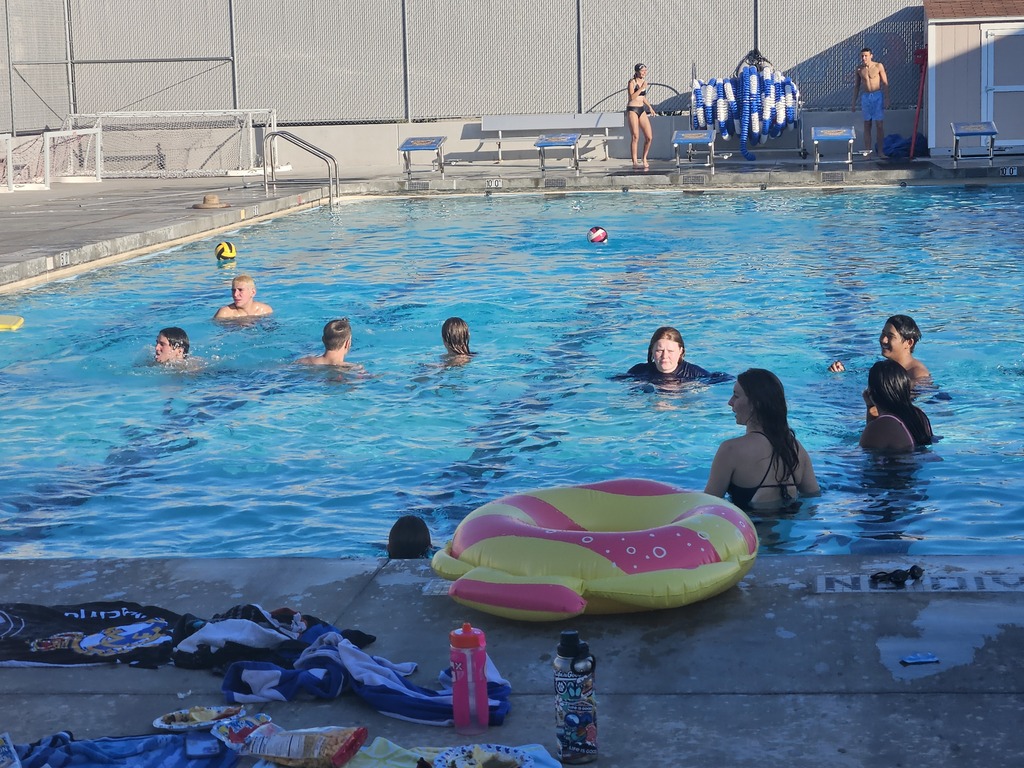 End of season swim party