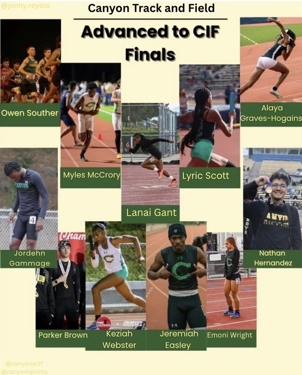 Yesterday’s CIF Prelims was literally survival of the fittest. Weather conditions were in the High 90’s. Congratulations to our CIF Finalists!! Yesterday was not about trying to get PR’s. It was all about surviving and advancing!! Welcome to the Big Dance