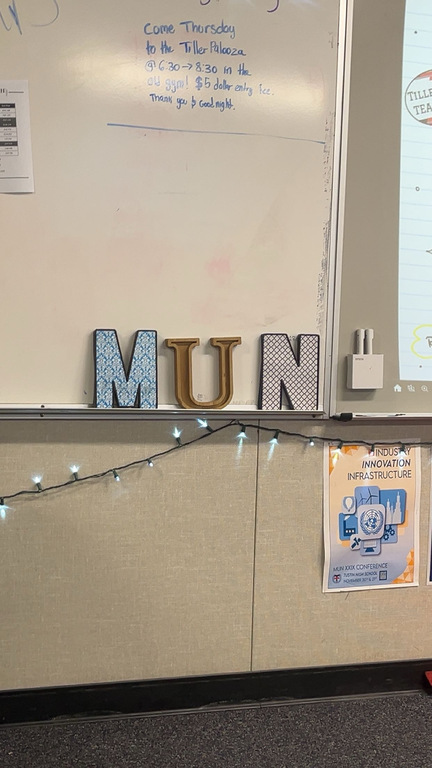 MUN sign