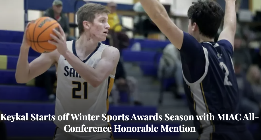 Keykal Starts off Winter Sports Awards Season with MIAC All-Conference Honorable Mention