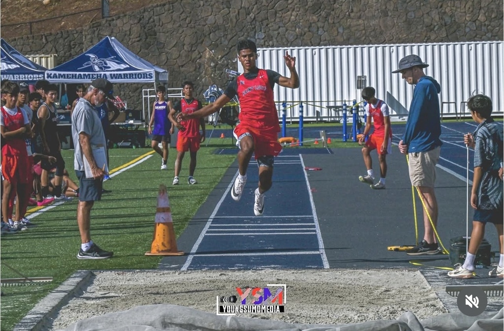 Piha Saint Louis School 8th Grade 2025 March Track & Field Long Jump