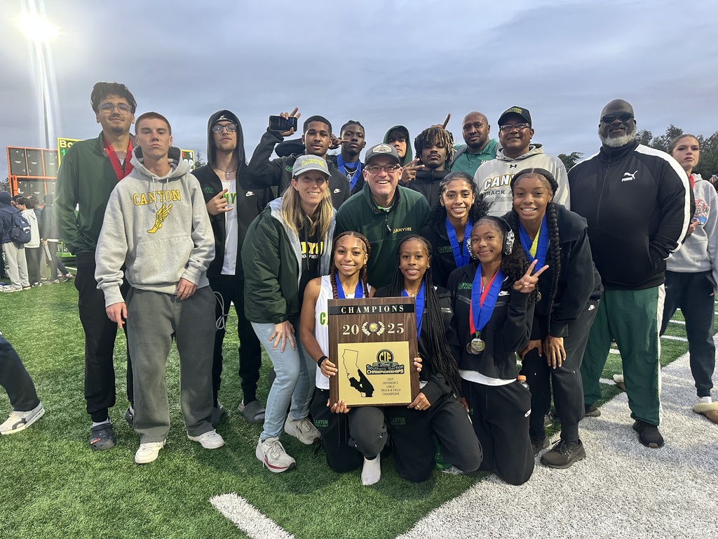 Big Pressure!! Congratulations to our girls and our boys teams!! CIF Champions for the girls and a 3rd place finish for the boys!!