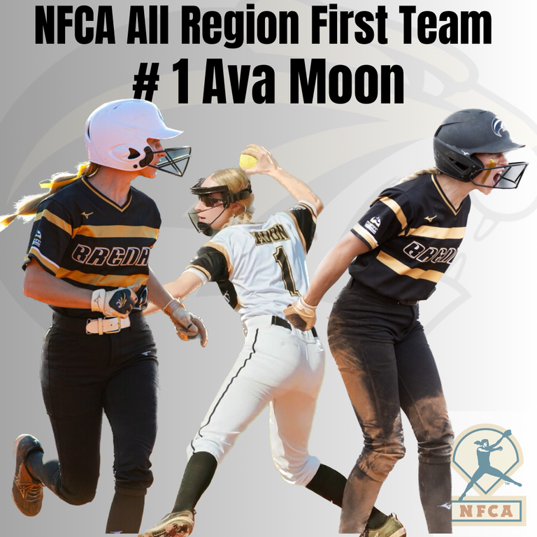More Post Season Accolades 🌟 Congratulations to Ava Moon, Dayton Power, Peyton Hawkins, and Whitney Hulsey on being named NFCA All Region First / Second Team ❕ We are so proud of you 🎉