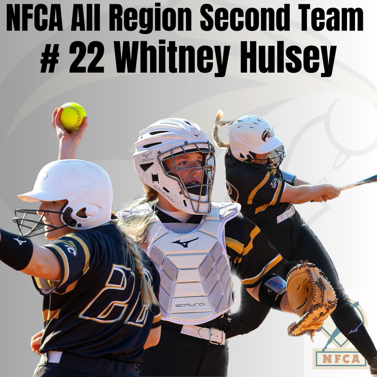 More Post Season Accolades 🌟 Congratulations to Ava Moon, Dayton Power, Peyton Hawkins, and Whitney Hulsey on being named NFCA All Region First / Second Team ❕ We are so proud of you 🎉