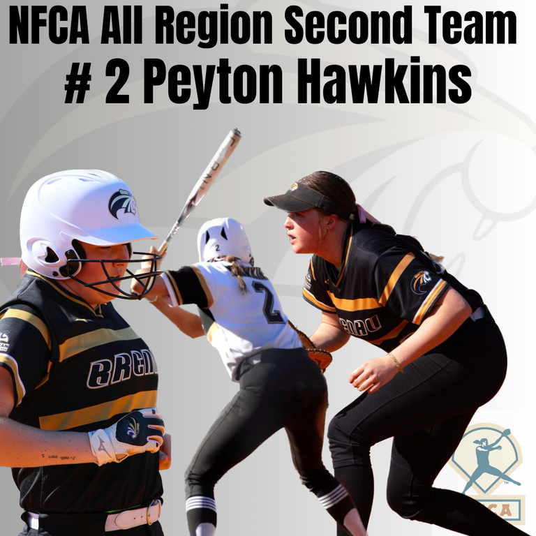 More Post Season Accolades 🌟 Congratulations to Ava Moon, Dayton Power, Peyton Hawkins, and Whitney Hulsey on being named NFCA All Region First / Second Team ❕ We are so proud of you 🎉