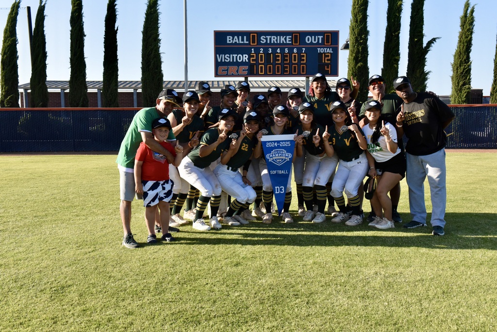 THE FINALS WINNERS C. I. F. & S .J. S. CHAMPIONS 2024 & 2025 VANDEN VIKINGS VARSITY GIRLS  SOFTBALL TEAM, HEAD COACH ANTHONY TRUJILLO ,COACH  KATY GREEN & COACH STAFF . CONGRATULATIONS