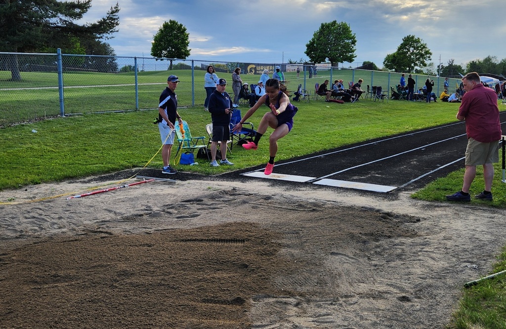 Honor Roll Update..Fiona at the Long Jump!
