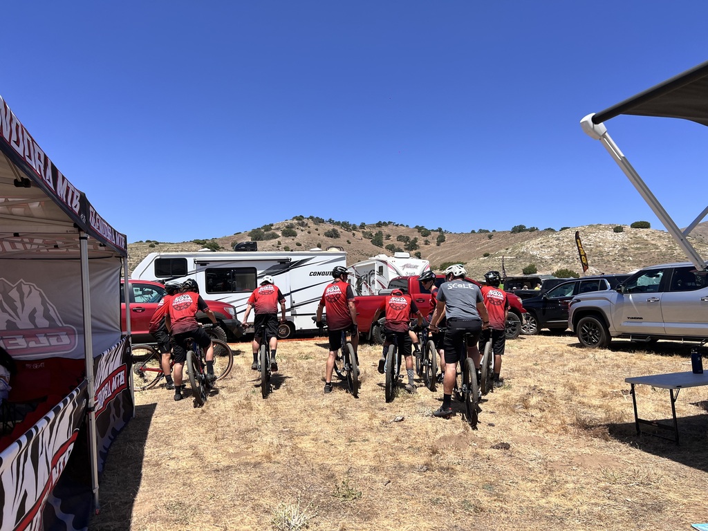 TEAM PRE-RIDE! Always safer to pre ride to note all the ever changing routes and erosions that happen at race locations. Things are never the same. Always try hard to be there for pre-rides for the safety of our team riders.
