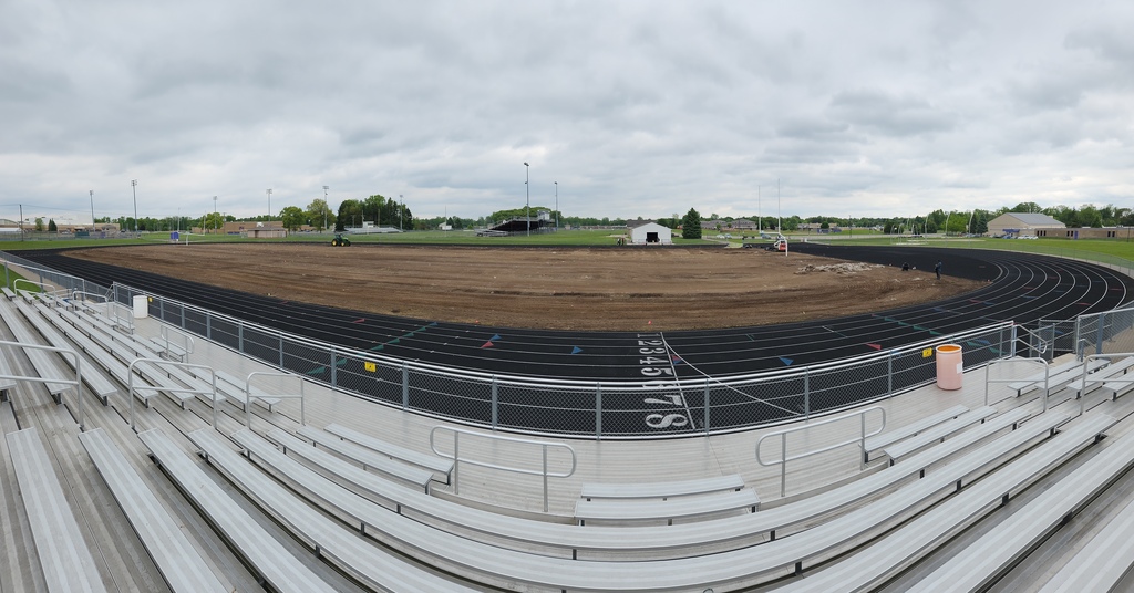 Practice Field Reapir Work is under way!