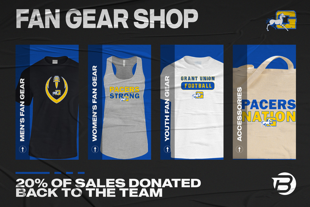Your store is live! Shop your Fan Gear here: https://stores.blastteamgear.com/GUHSF365CA/shop/home