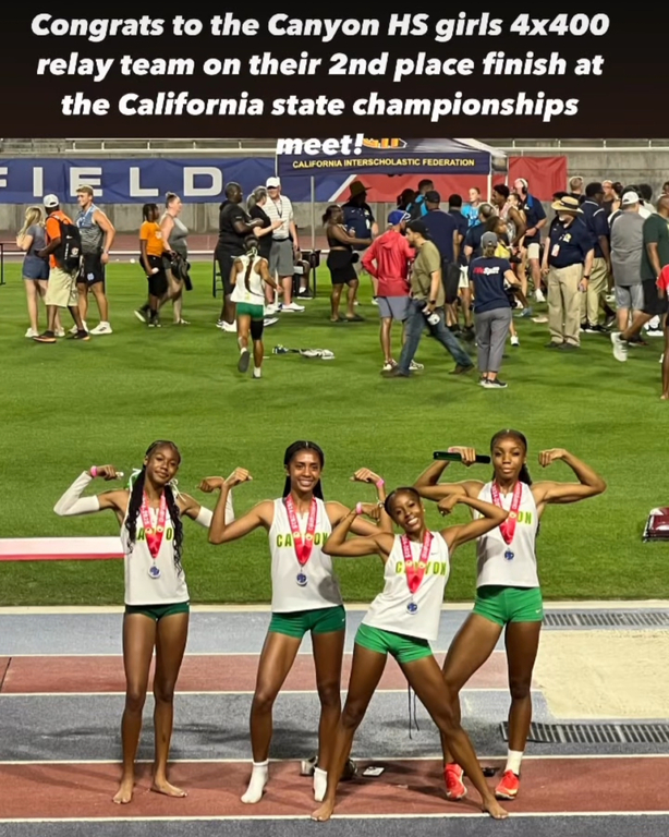 Just incredible on what they accomplished!! Started the season at 3:50 and finished at 3:40!!
