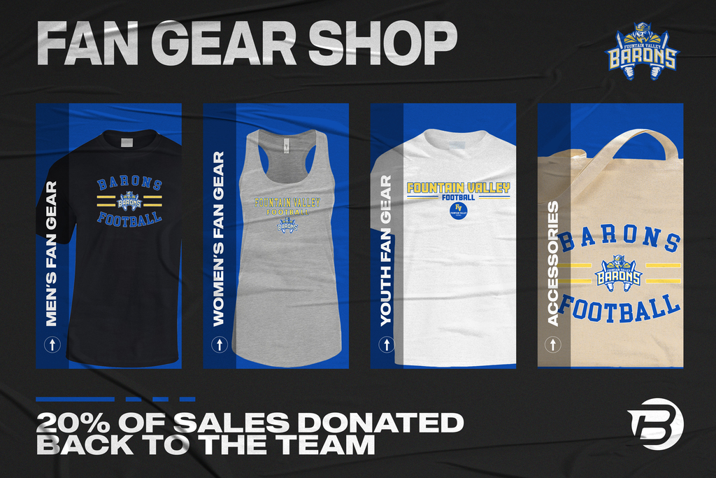 Your store is live! Shop your Fan Gear here: https://stores.blastteamgear.com/FOVHSF365CA/shop/home