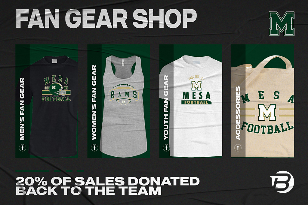 Your store is live! Shop your Fan Gear here: https://stores.blastteamgear.com/MUMEHSF365CA/shop/home
