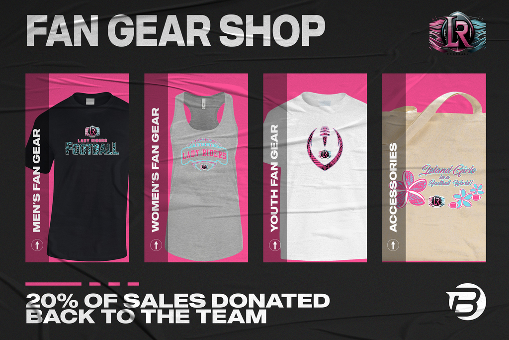Your store is live! Shop your Fan Gear here: https://stores.blastteamgear.com/LRGFLF365HI/shop/home