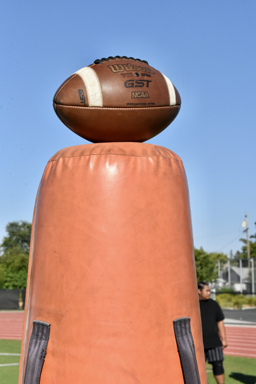 VANDEN JV FOOTBALL 6 / 23 /  2025 FOOTBALL WORK OUT TROPHY GOES TO VANDEN JV FOOTBALL TEAM,  VERY GOOD JOB GUYS
