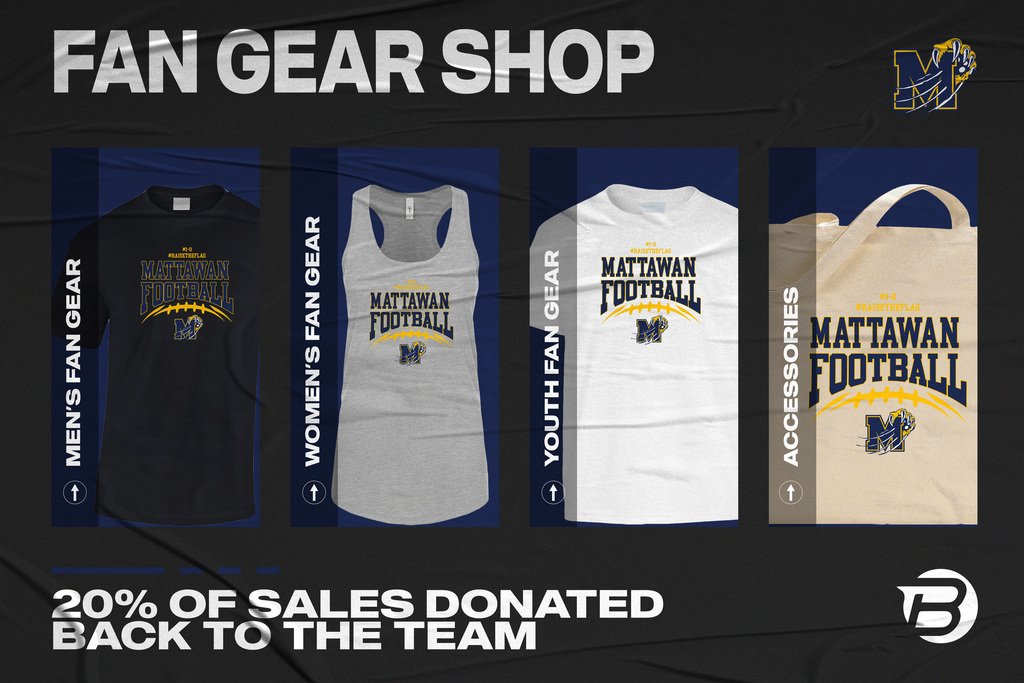 Your store is live! Shop your Fan Gear here: https://stores.blastteamgear.com/mahsf365mi/shop/home