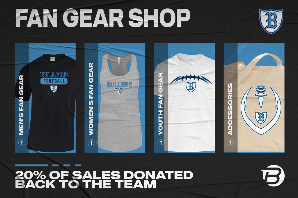 Your store is live! Shop your Fan Gear here: https://stores.blastteamgear.com/BUHSFO365CA/shop/home