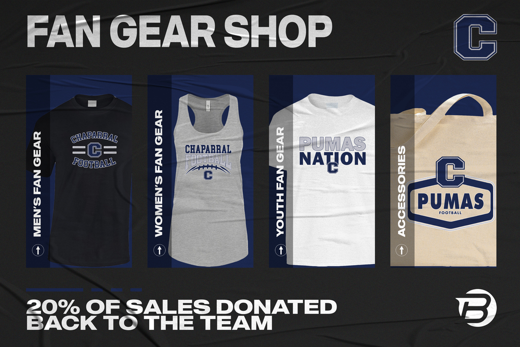 Your store is live! Shop your Fan Gear here: https://stores.blastteamgear.com/CHAPHSF365CA/shop/home