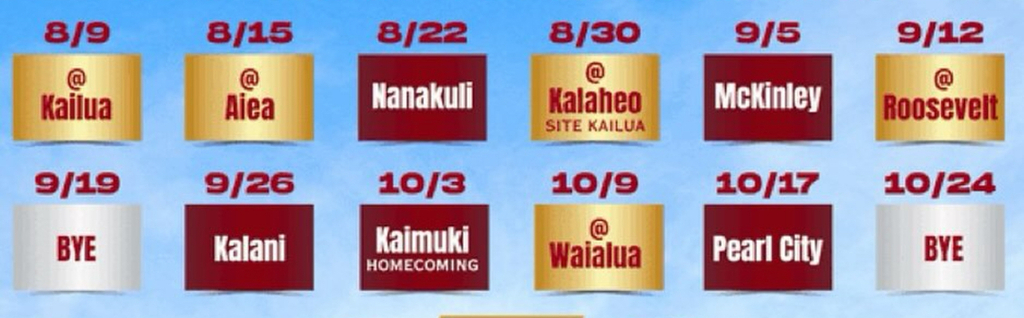 Save the dates!