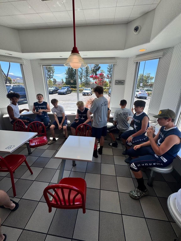 Finished off week 2 of practice - first week in pads - with some In n Out! 🍔