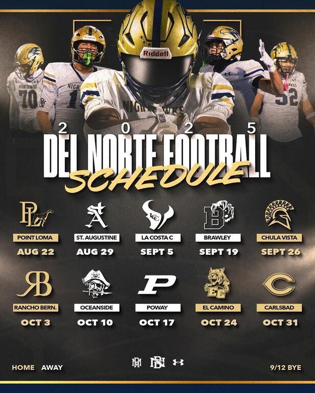 2025 Season Schedule