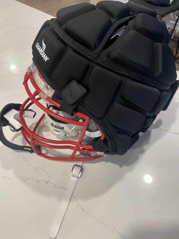 Thank you 9U supports for the Guardian Caps!!!!