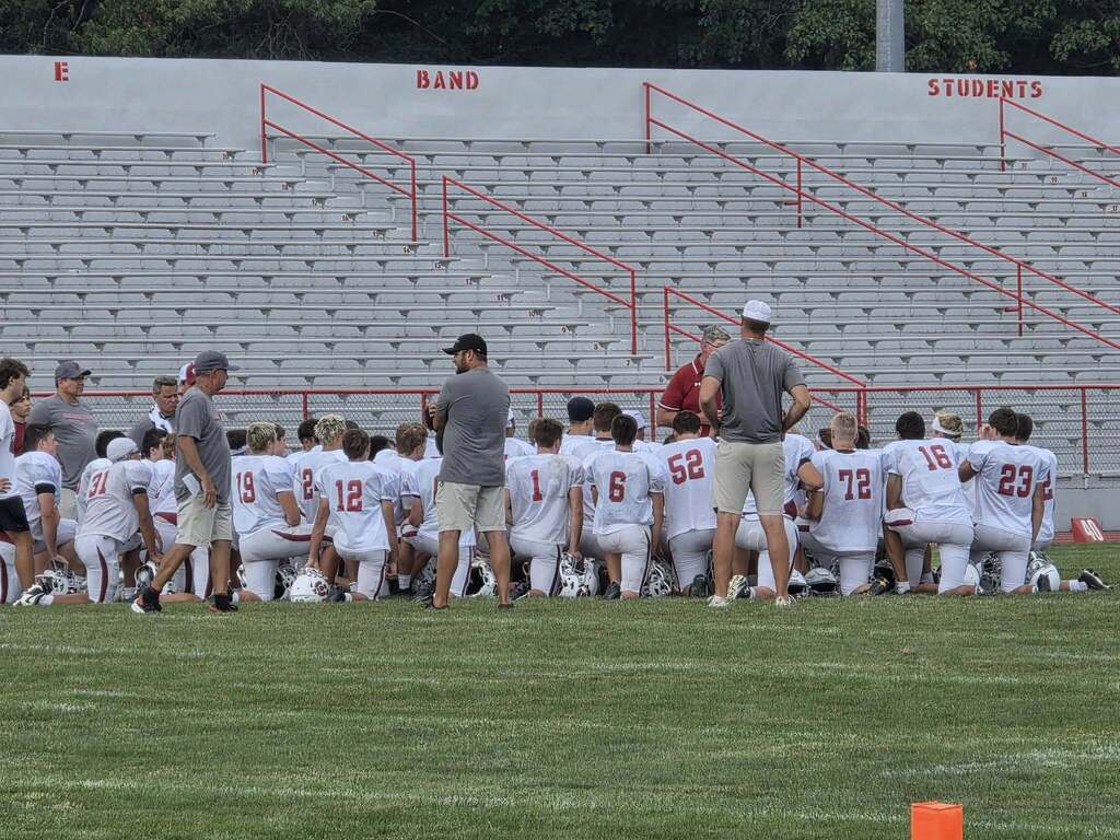 Scrimmage against the tornados at the Silver Bowl T -6 days until 2025 season opener! ROLL TIDE!